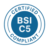 BSI C5 Zertifizierungsabzeichen