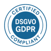 DSGVO GDPR Zertifizierung Emblem