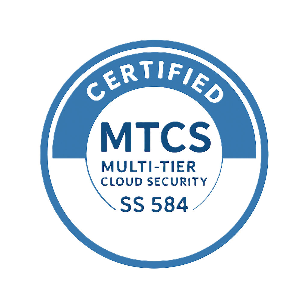 Certified badge for cloud security